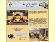 Tablet Screenshot of palacehoteldueponti.com